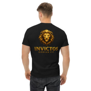 Camiseta INVICTOS x DORIAN FIT | Edición Limitada León Dorado